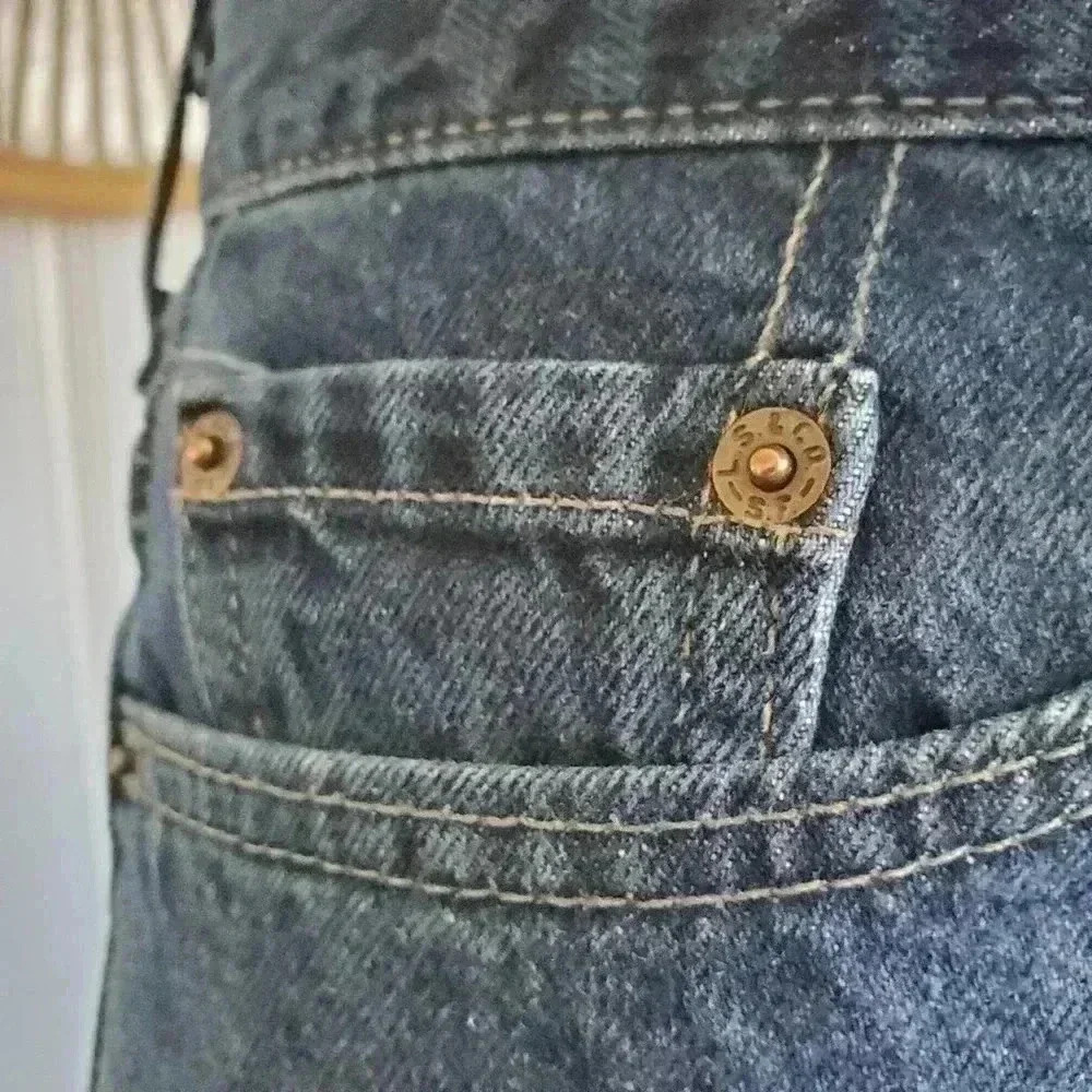 Vintage 70s Levis 577 RARE Low Rise Flared Jeans - 12 - Picture 9 of 10